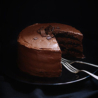chocolate cake dessert royal albatross