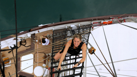 Mast Climb at Royal Albatross